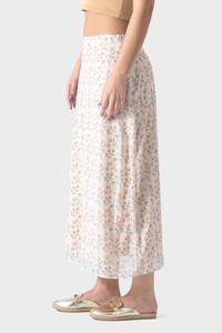Maxi Floral Printed Skirt