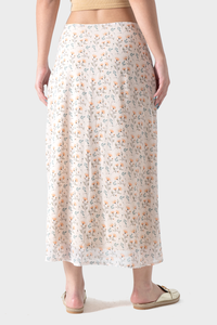Maxi Floral Printed Skirt