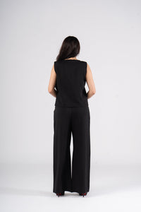 Black Vest Suit