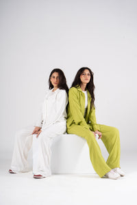 White Long Sleeves Set