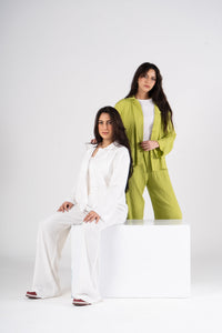 Lime Green Long Sleeves Set
