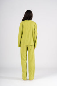 Lime Green Long Sleeves Set